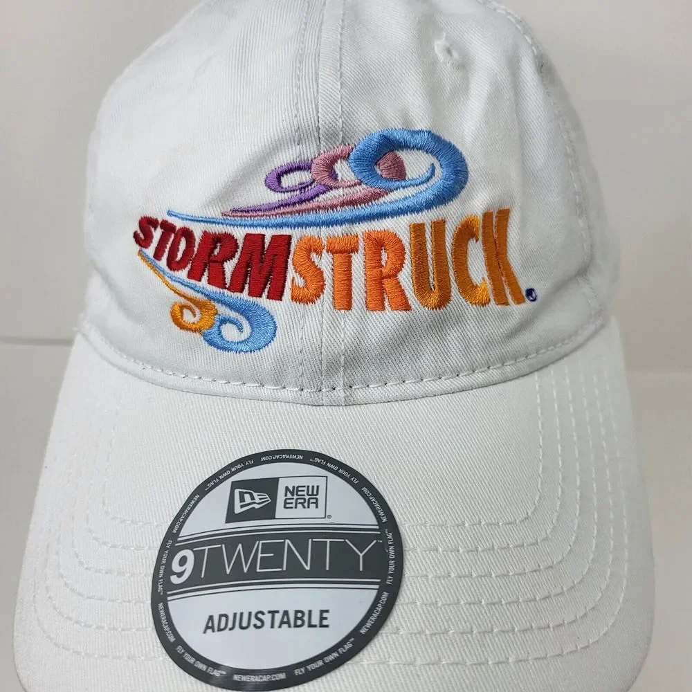 New Era‎ Stormstruck 9TWENTY Adjustable Strapback  Cap White Hat OSFM